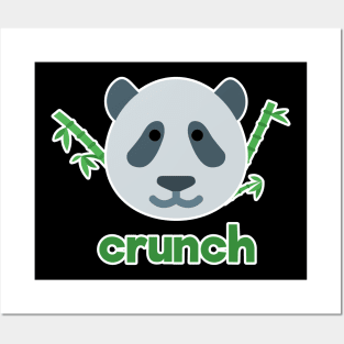 crunch panda Posters and Art